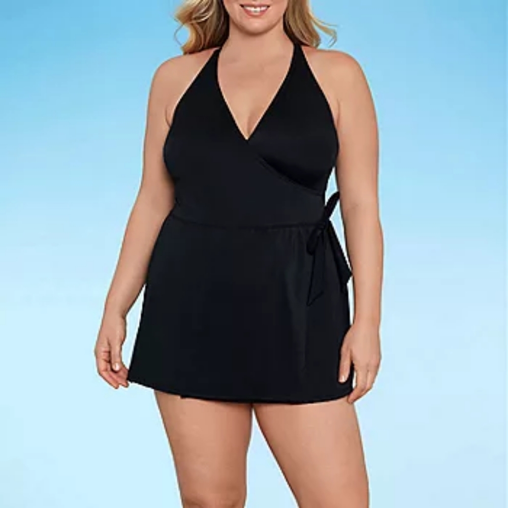 Black Women's Swim One Piece